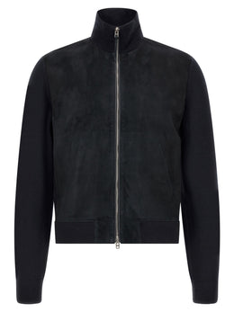Tom Ford Blauer Wollcardigan