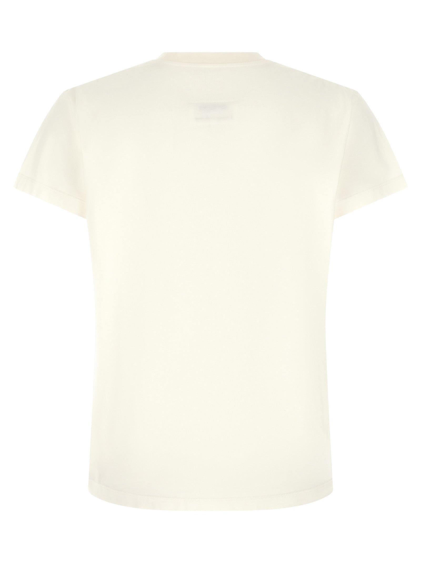 MM6 Maison Margiela Weißes Baumwoll-T-Shirt