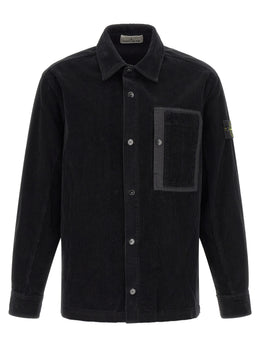 Stone Island Schwarze Baumwollbluse
