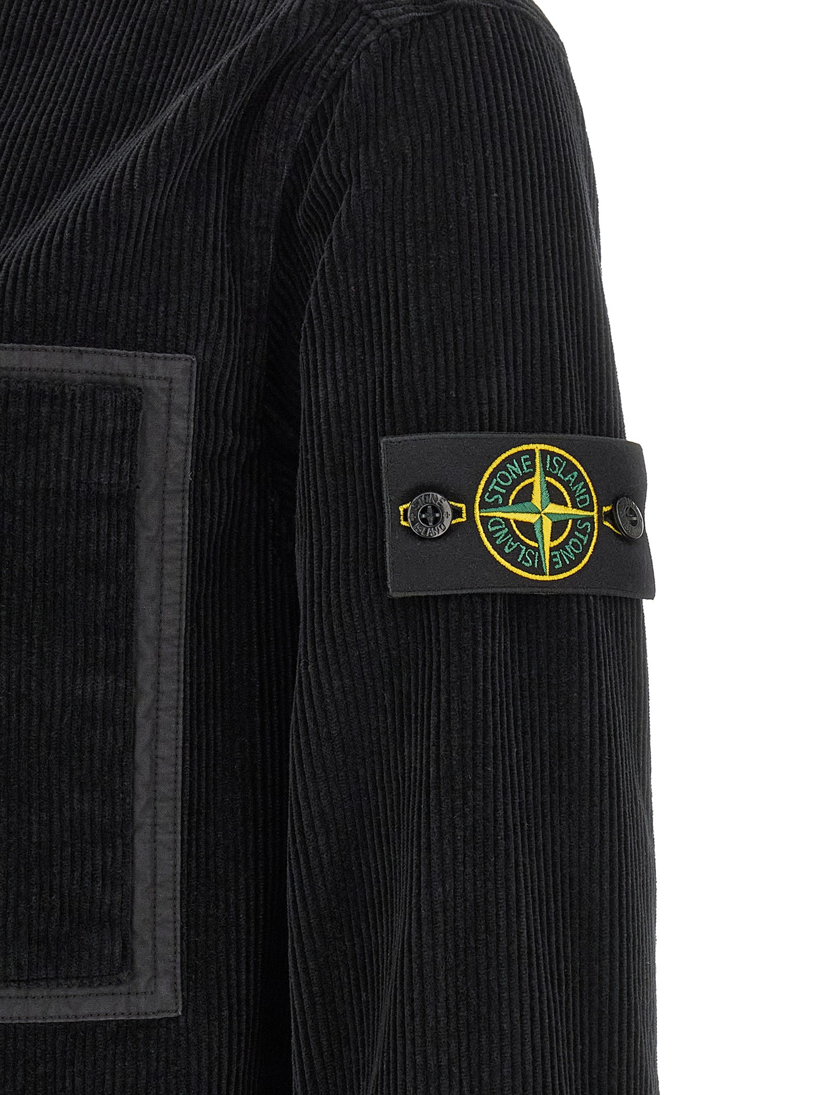 Stone Island Schwarze Baumwollbluse