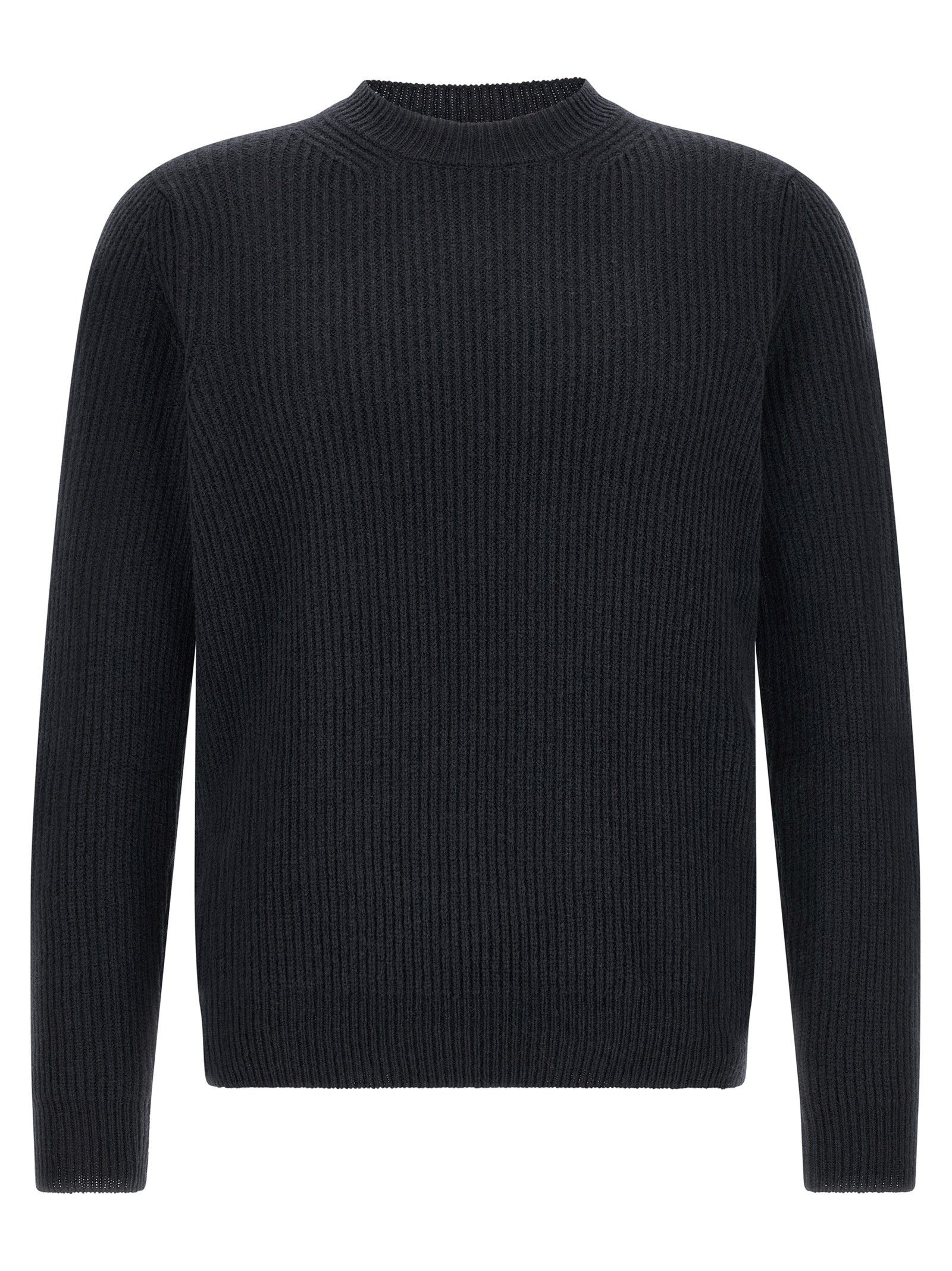 ZANONE Blauer Cardigan aus Schurwolle