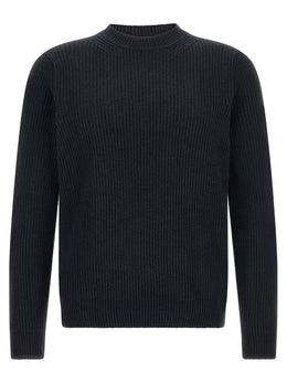 ZANONE Blauer Cardigan aus Schurwolle