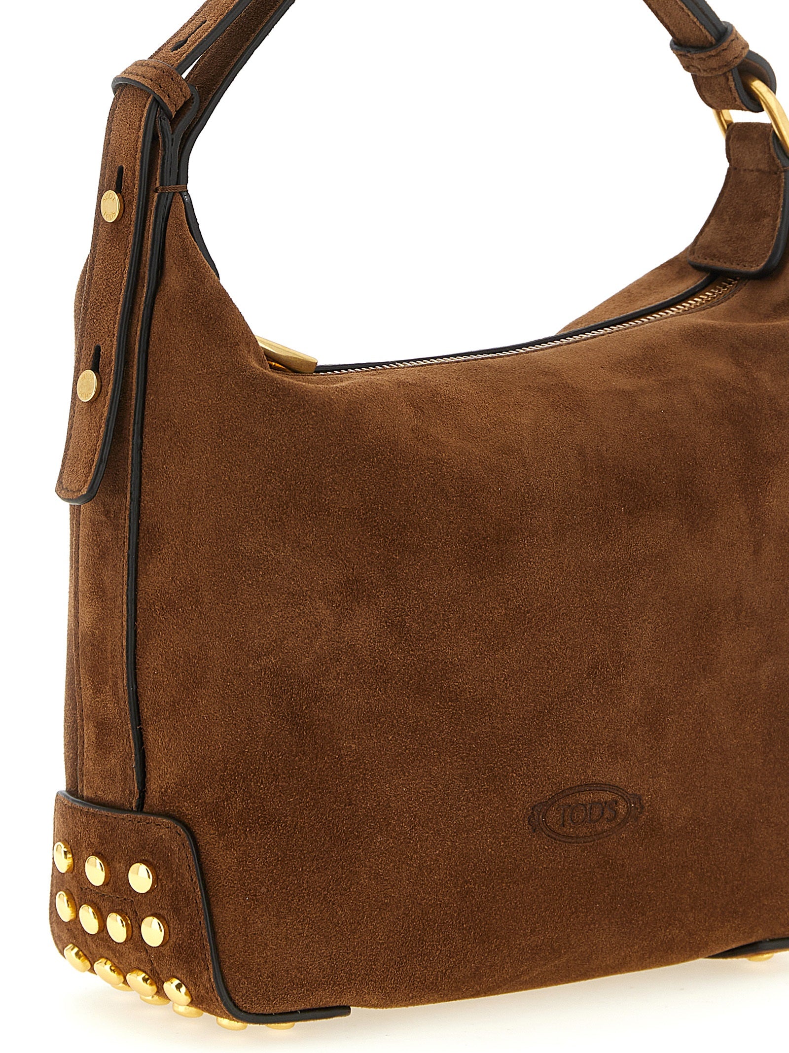 Tod's Braunes Kalbsleder Damen Crossbody Tasche