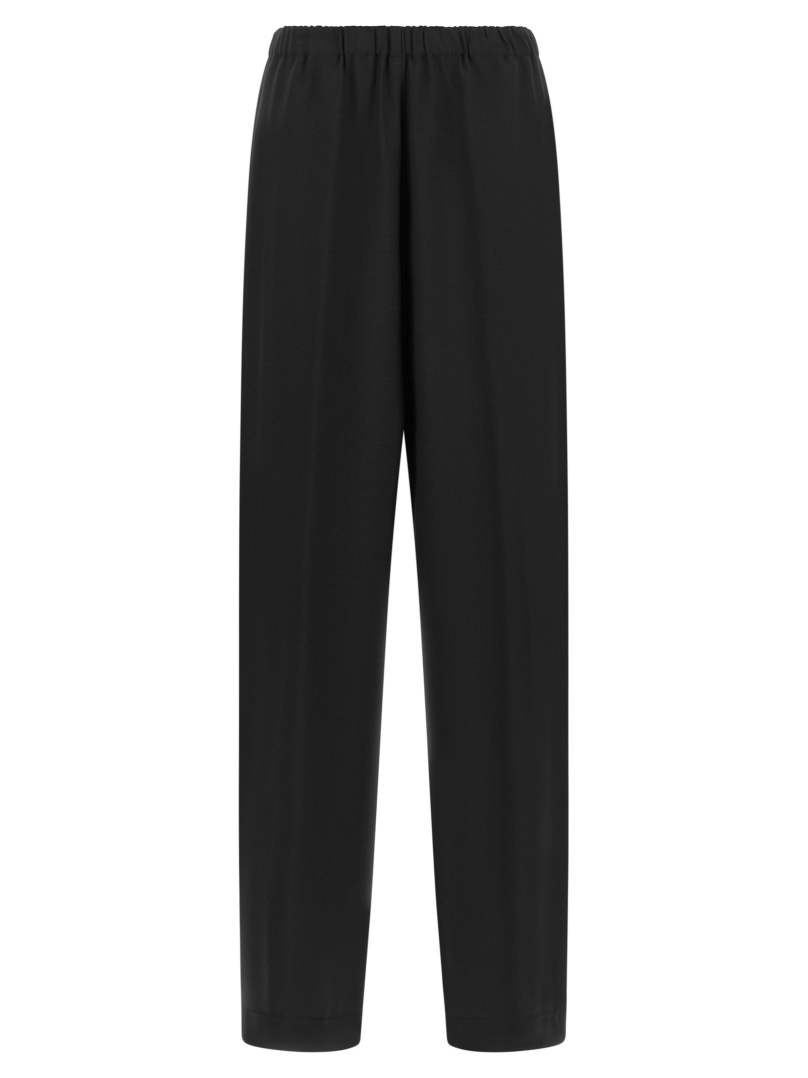 Fabiana Filippi Schwarze Hose aus reiner Schurwolle