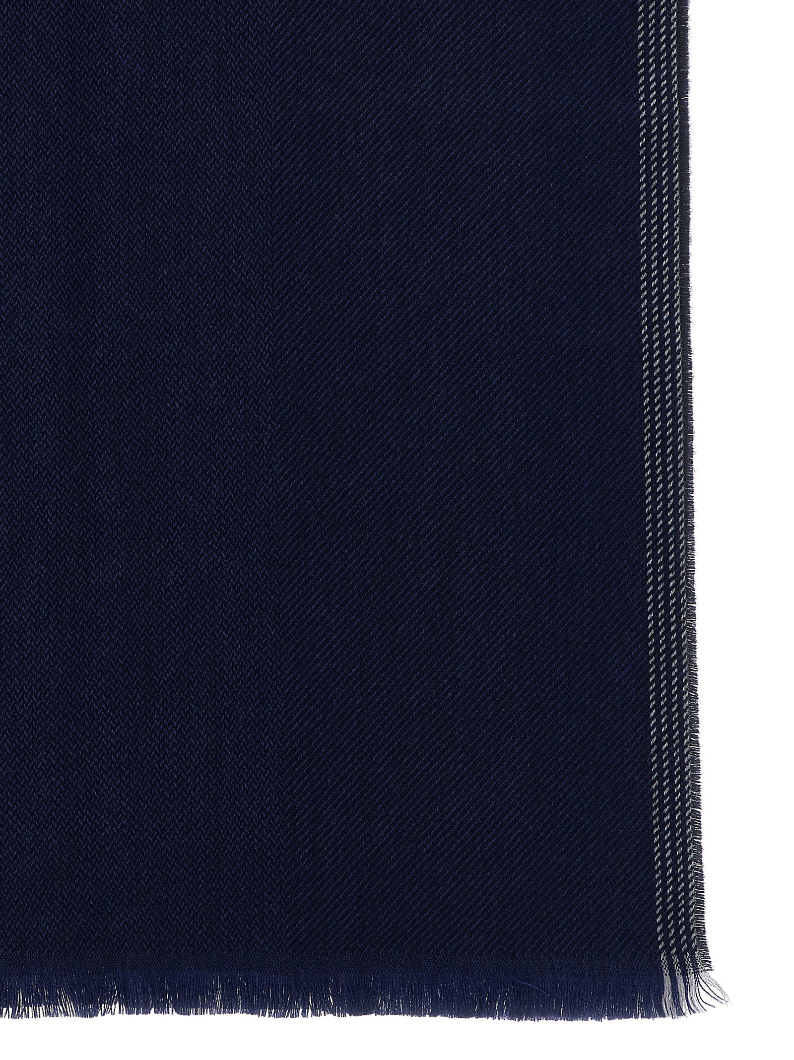 Brunello Cucinelli Blauer Wollschal