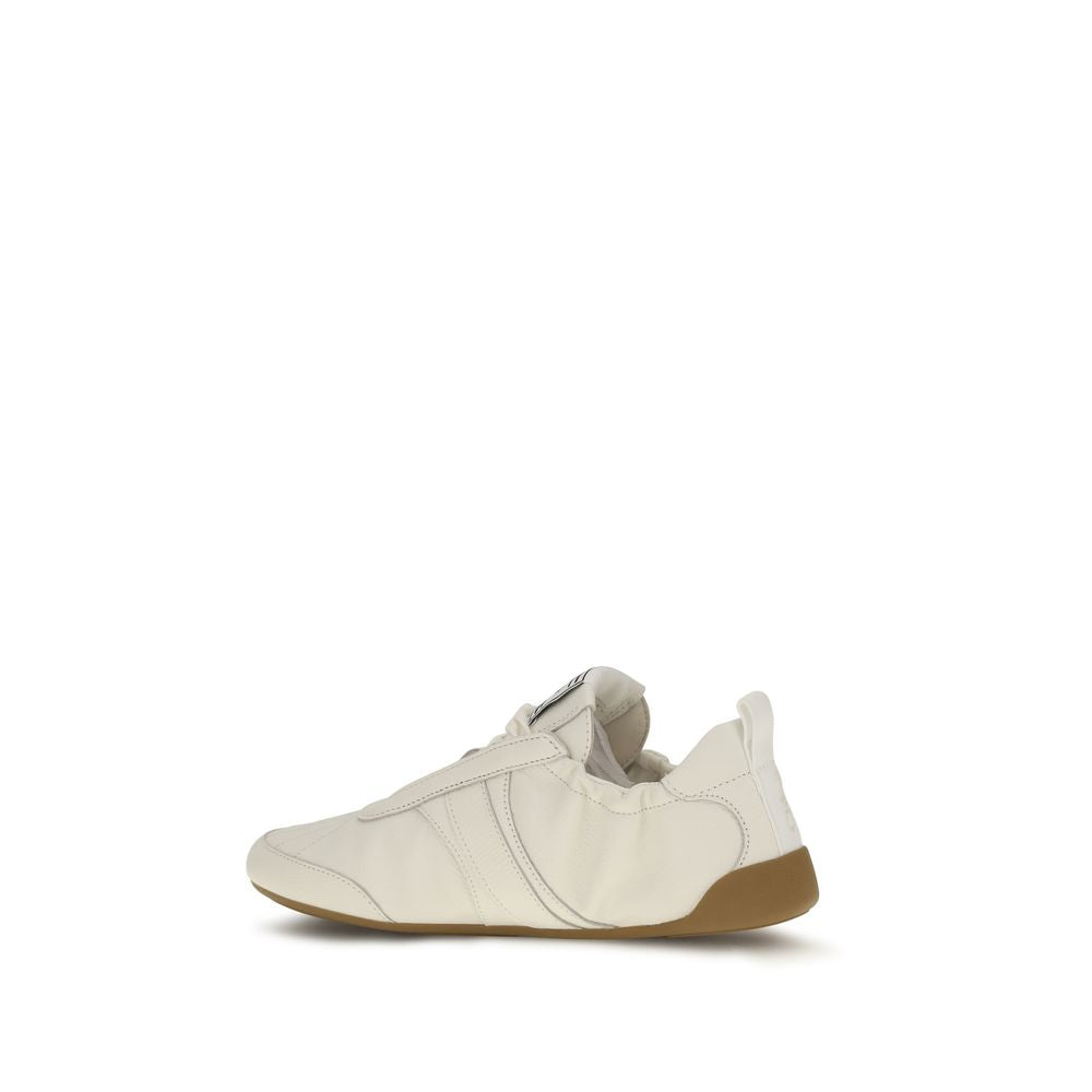 Chloé Beige Stoff-Sneaker