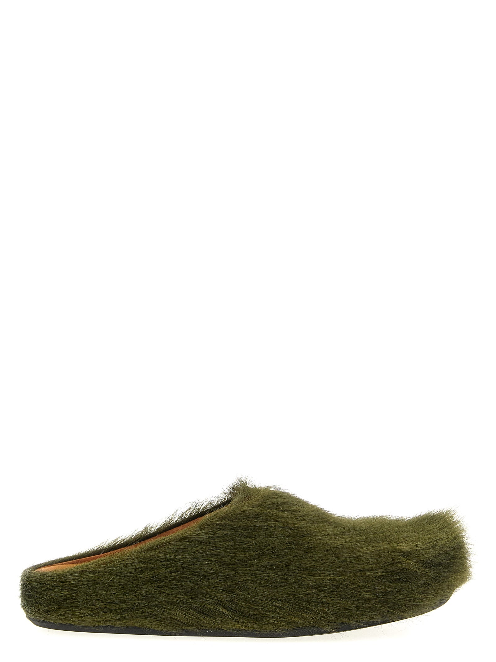 Marni Mules aus Kalbsleder in Bicolor-Optik