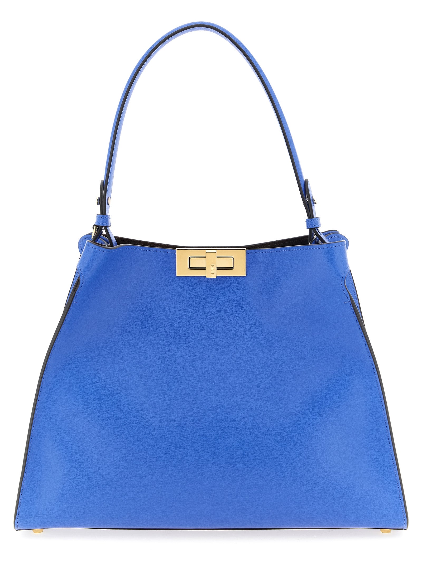 Fendi Handtasche aus blauem Kalbsleder