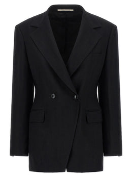 Tagliatore Schwarzer Blazer aus Viskose