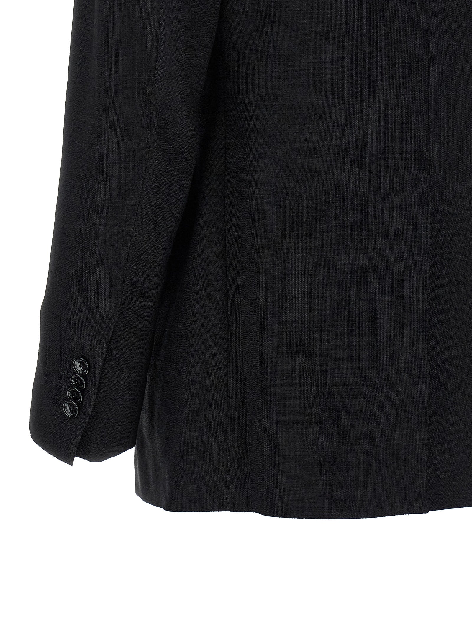 Tagliatore Schwarzer Blazer aus Viskose