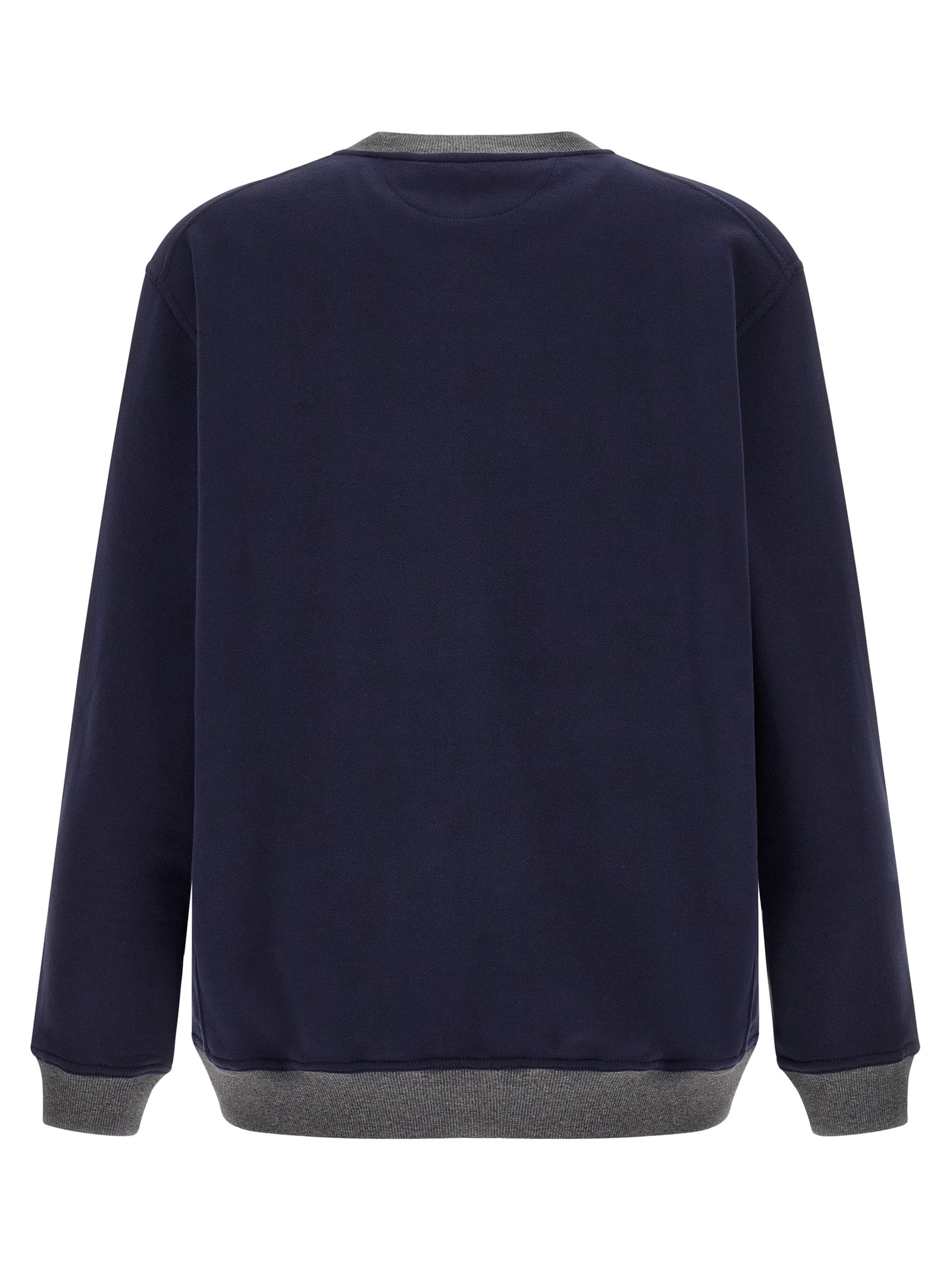Brunello Cucinelli Blauer Baumwoll-Sweatshirt
