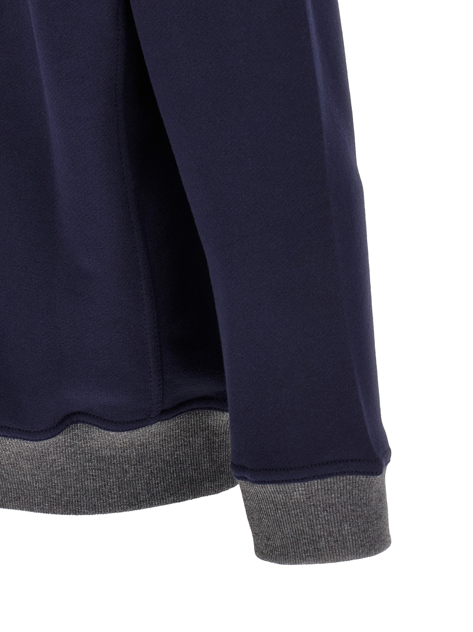 Brunello Cucinelli Blauer Baumwoll-Sweatshirt