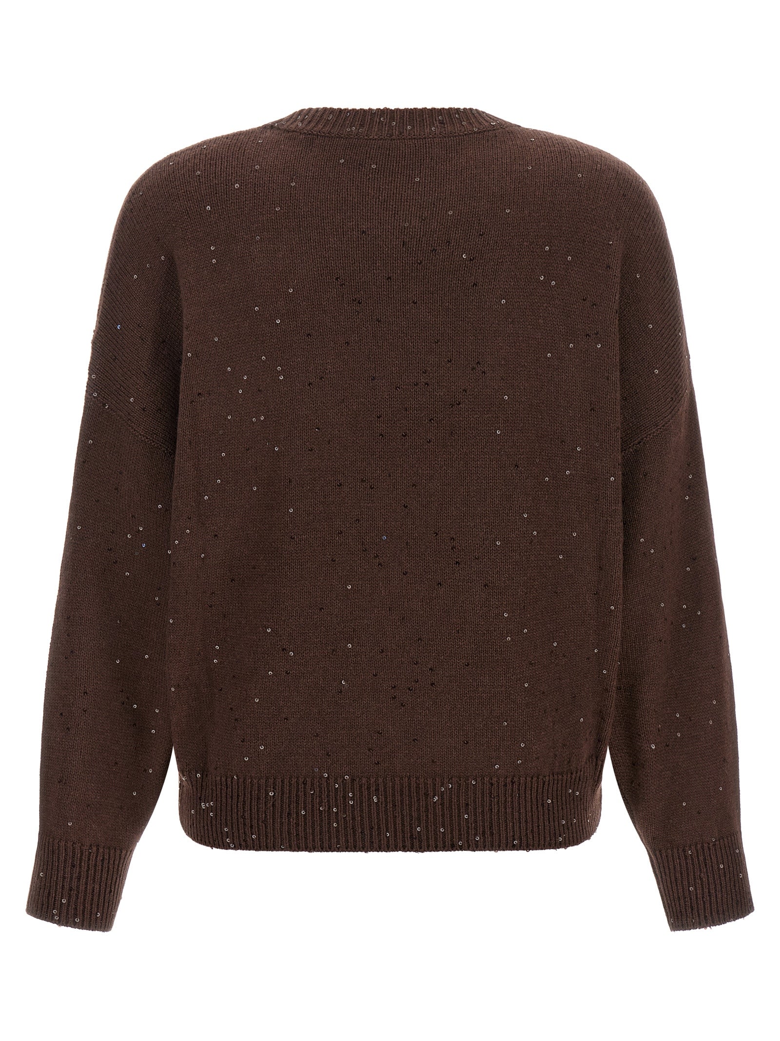 Brunello Cucinelli Brauner Kaschmir-Strickjacke