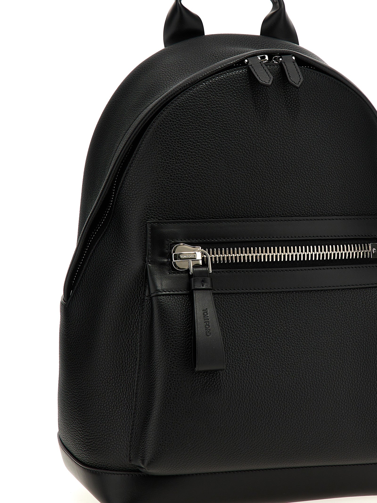 Tom Ford Rucksack aus schwarzem Kalbsleder