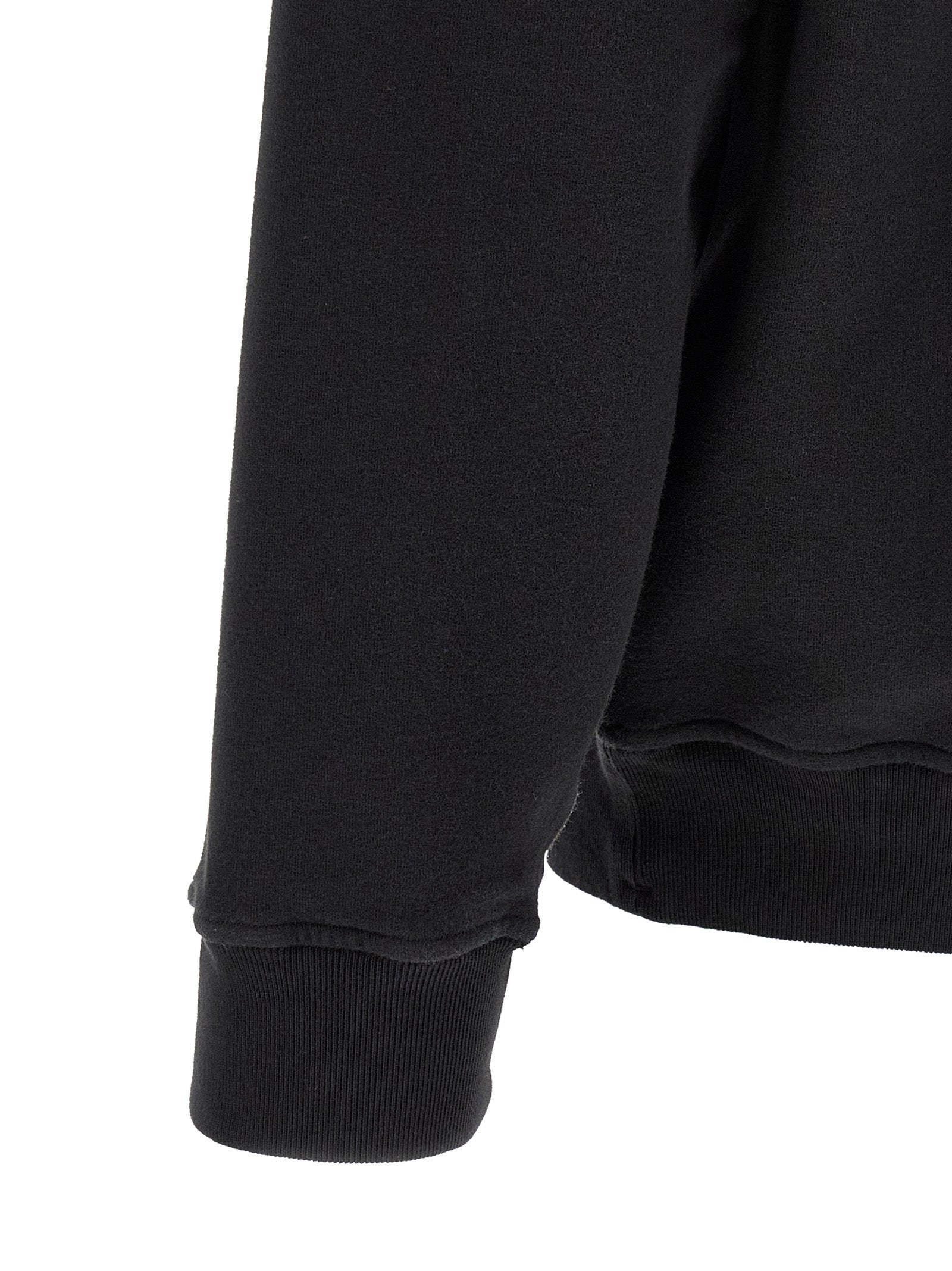 Stone Island Schwarzer Baumwoll-Sweatshirt