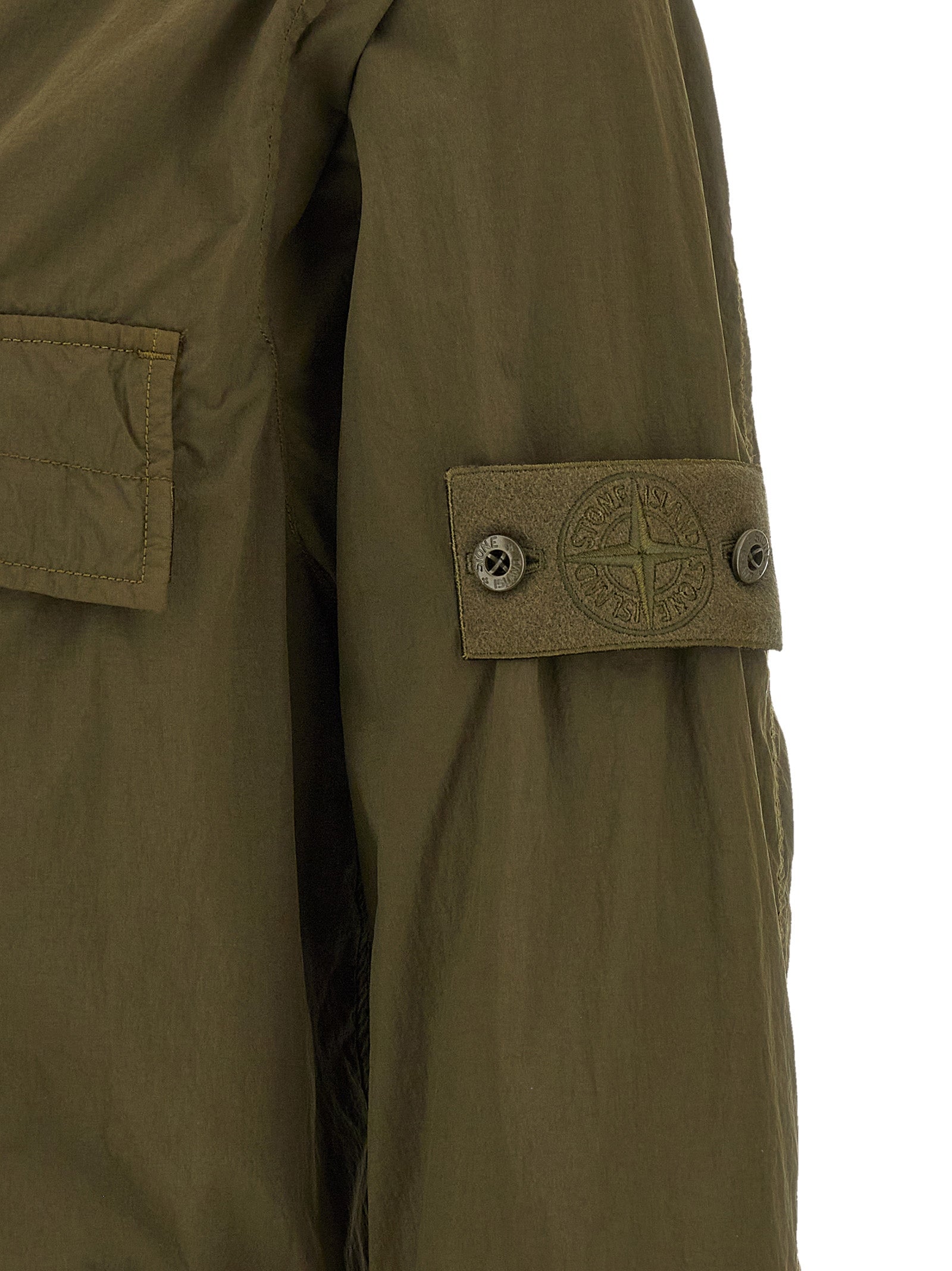 Stone Island Zweifarbige Polyamid-Bluse