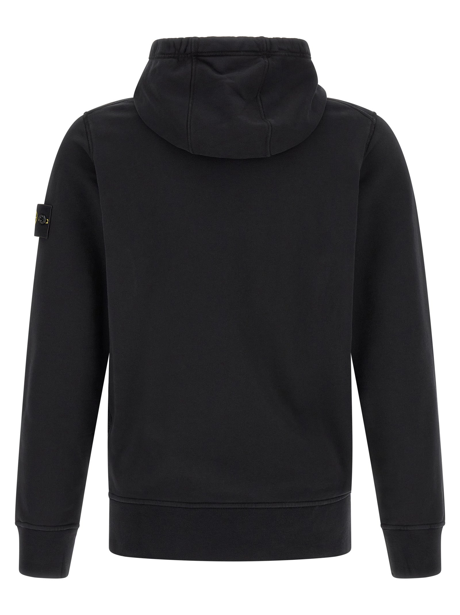 Stone Island Schwarzer Baumwoll-Sweatshirt