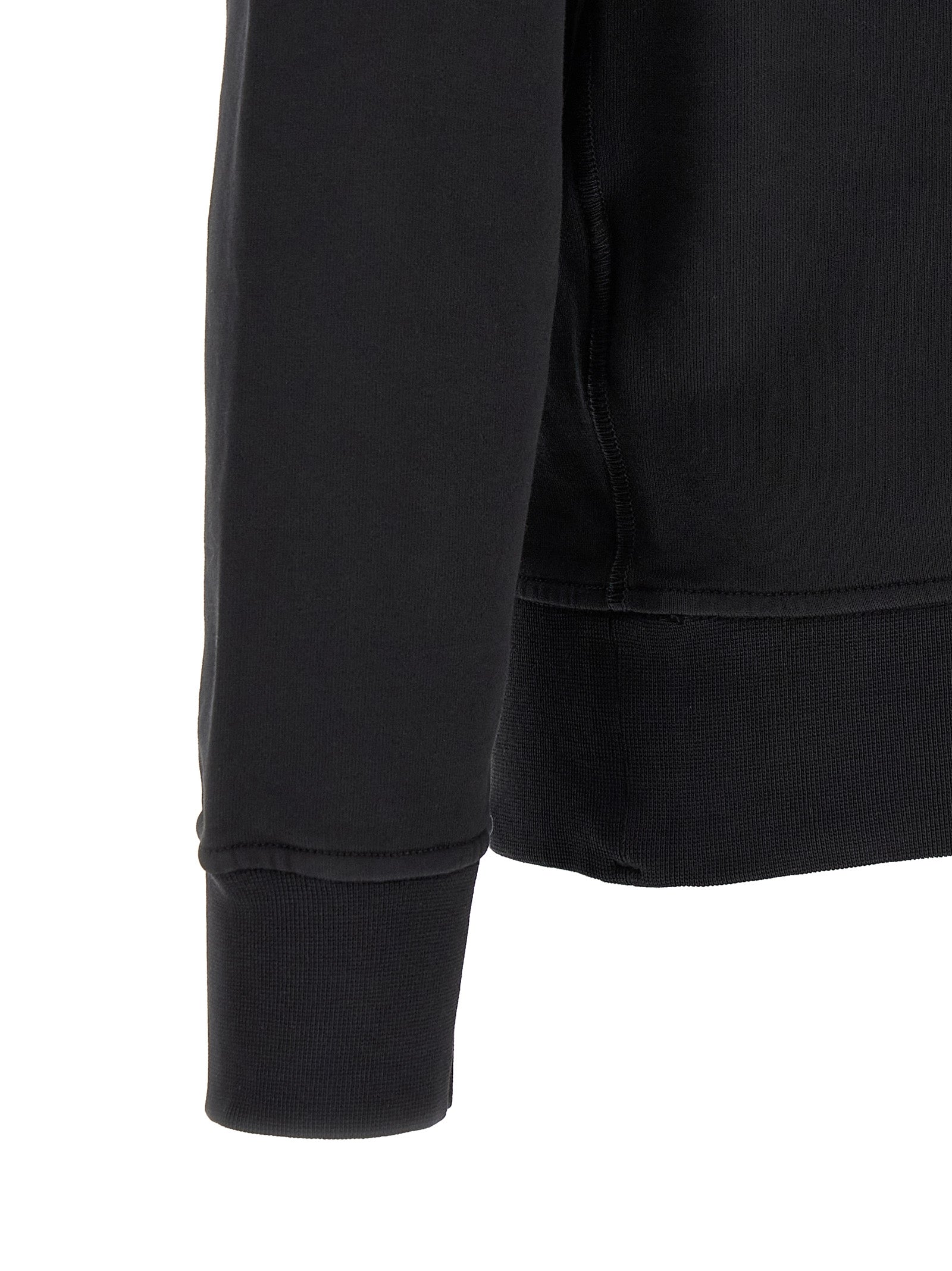 Stone Island Schwarzer Baumwoll-Sweatshirt