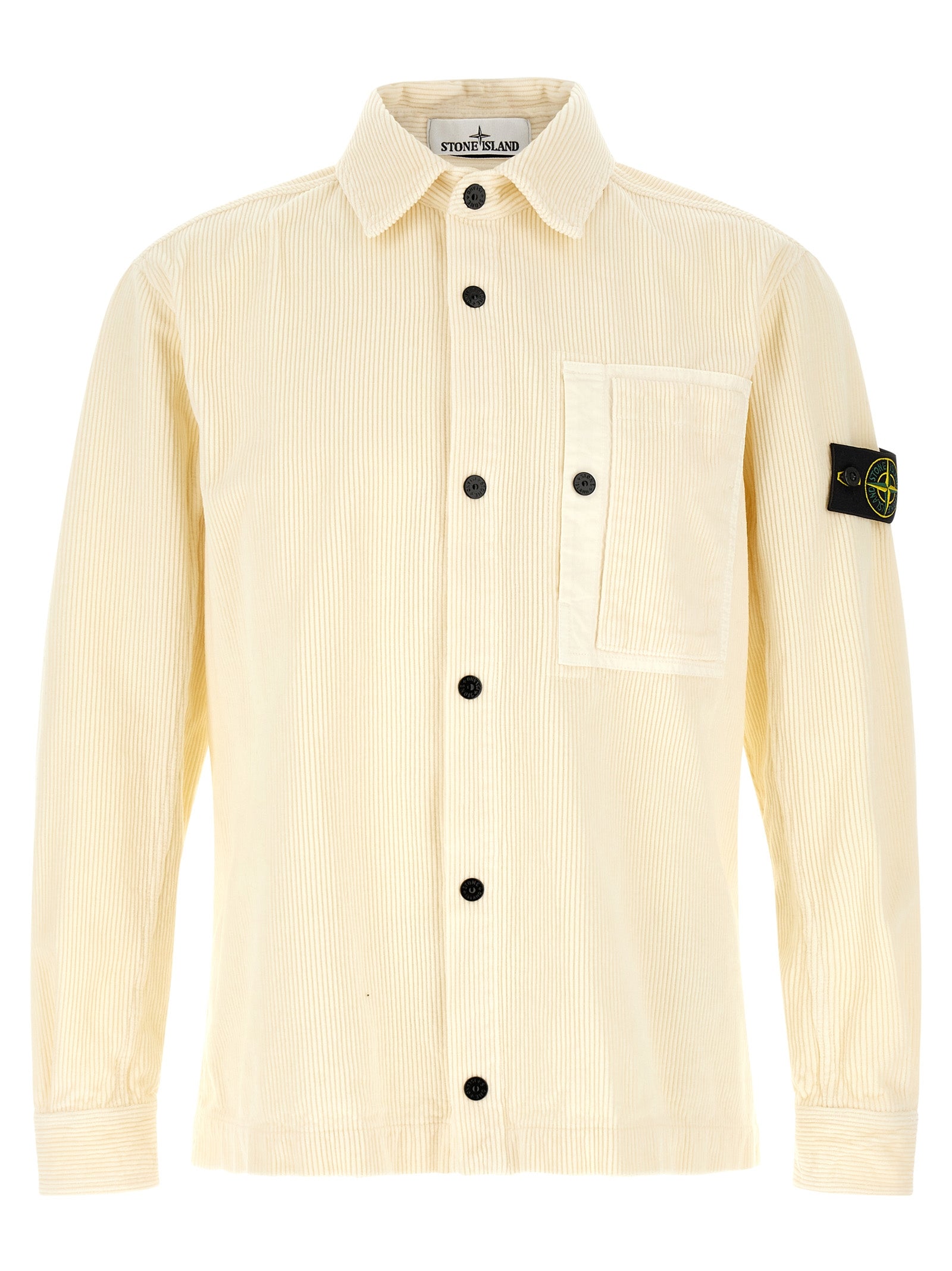 Stone Island Weiße Baumwollbluse