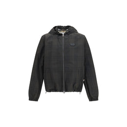 Burberry Baumwoll-Jacke in Braun