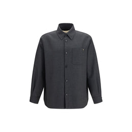Valentino Garavani Graue Polyester-Jacke in voller Länge