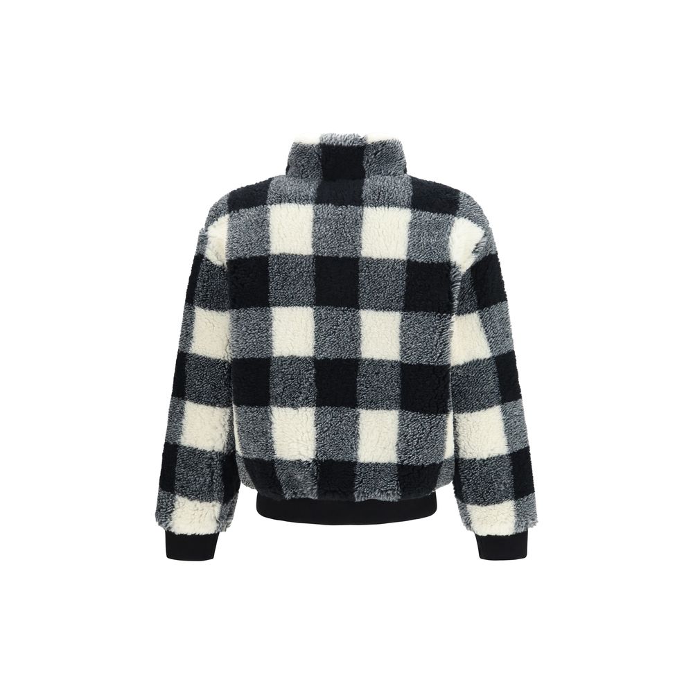Givenchy Graue Polyester-Jacke in voller Länge