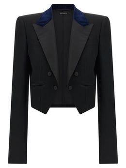 Tom Ford Schwarzer Wollblazer