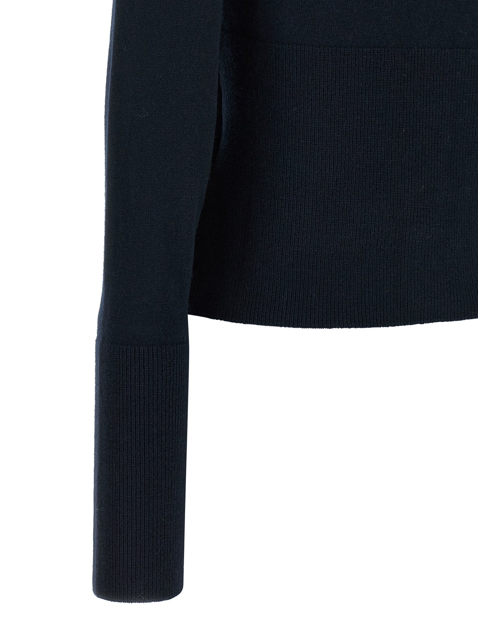 Chloé Blauer Wollcardigan