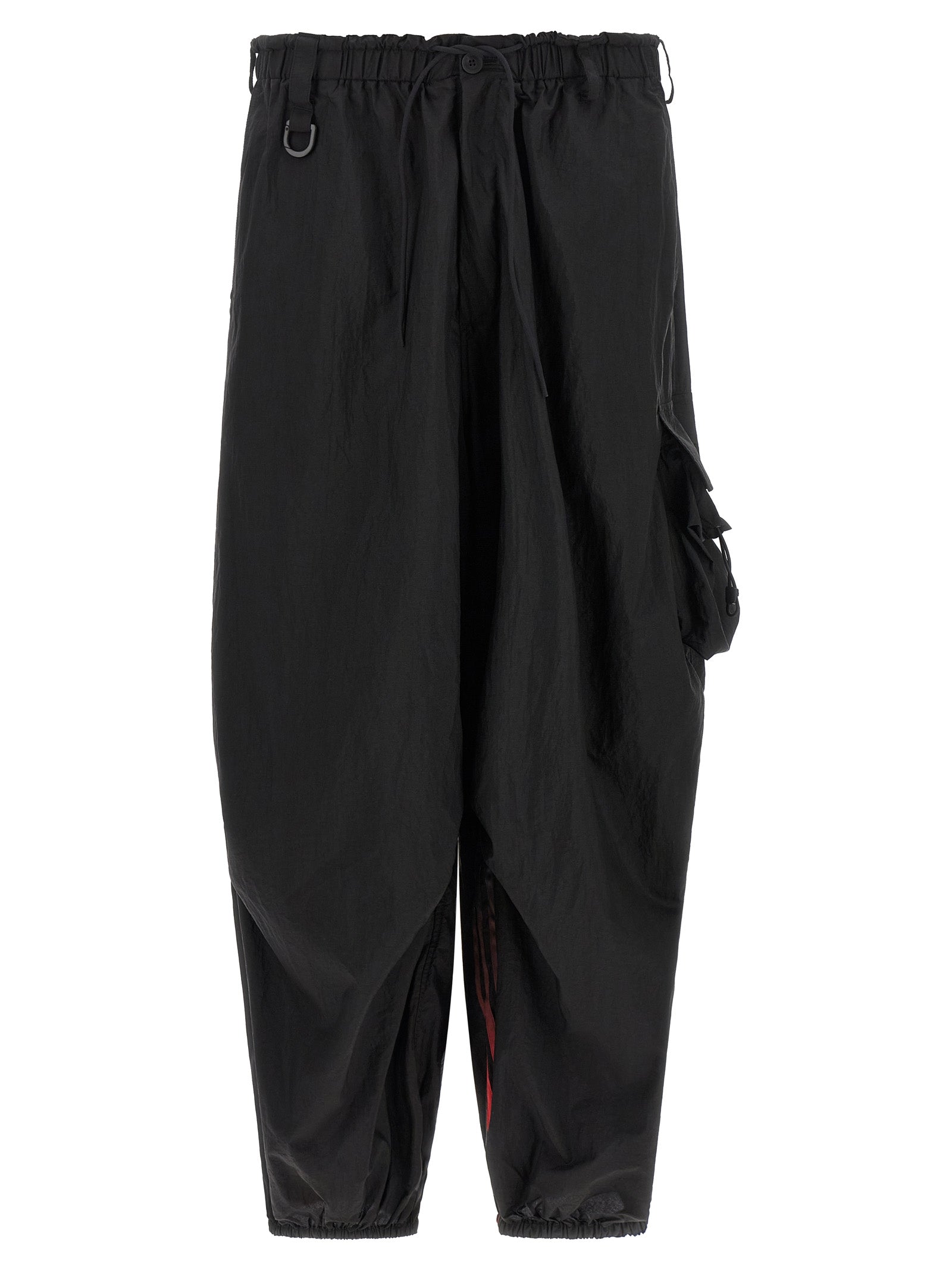 Y-3 Schwarze Cargohose aus Nylon