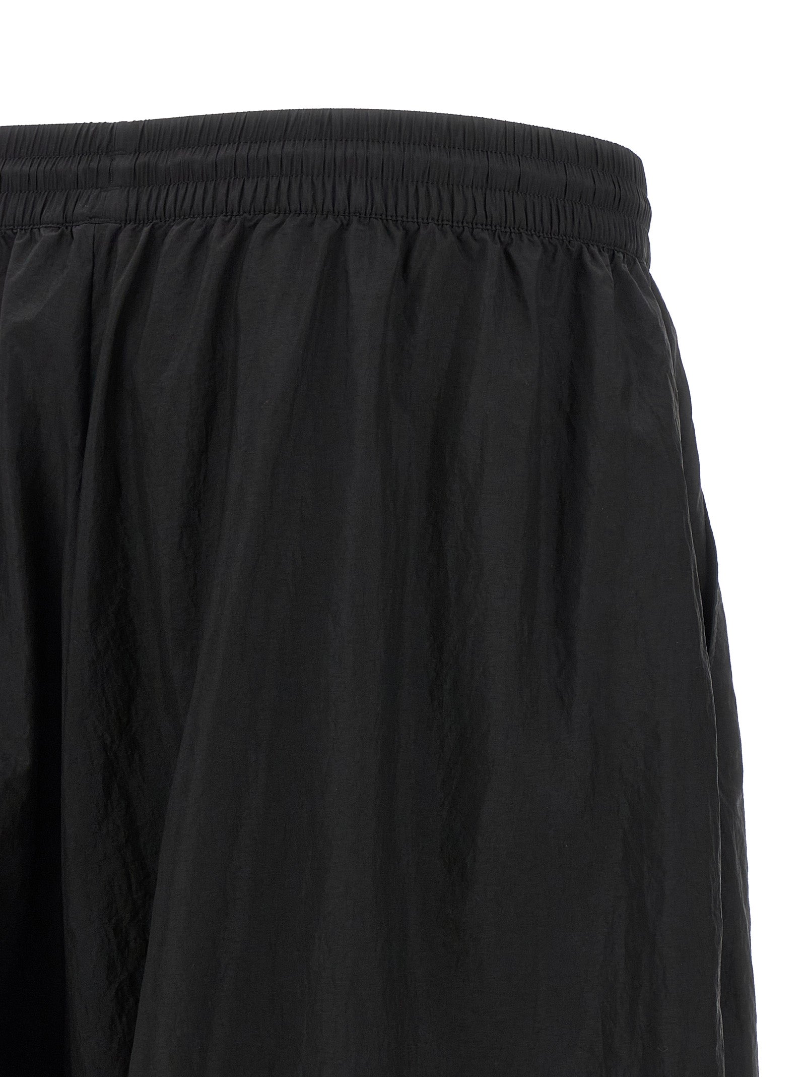 Y-3 Schwarze Polyamid-Sporthose