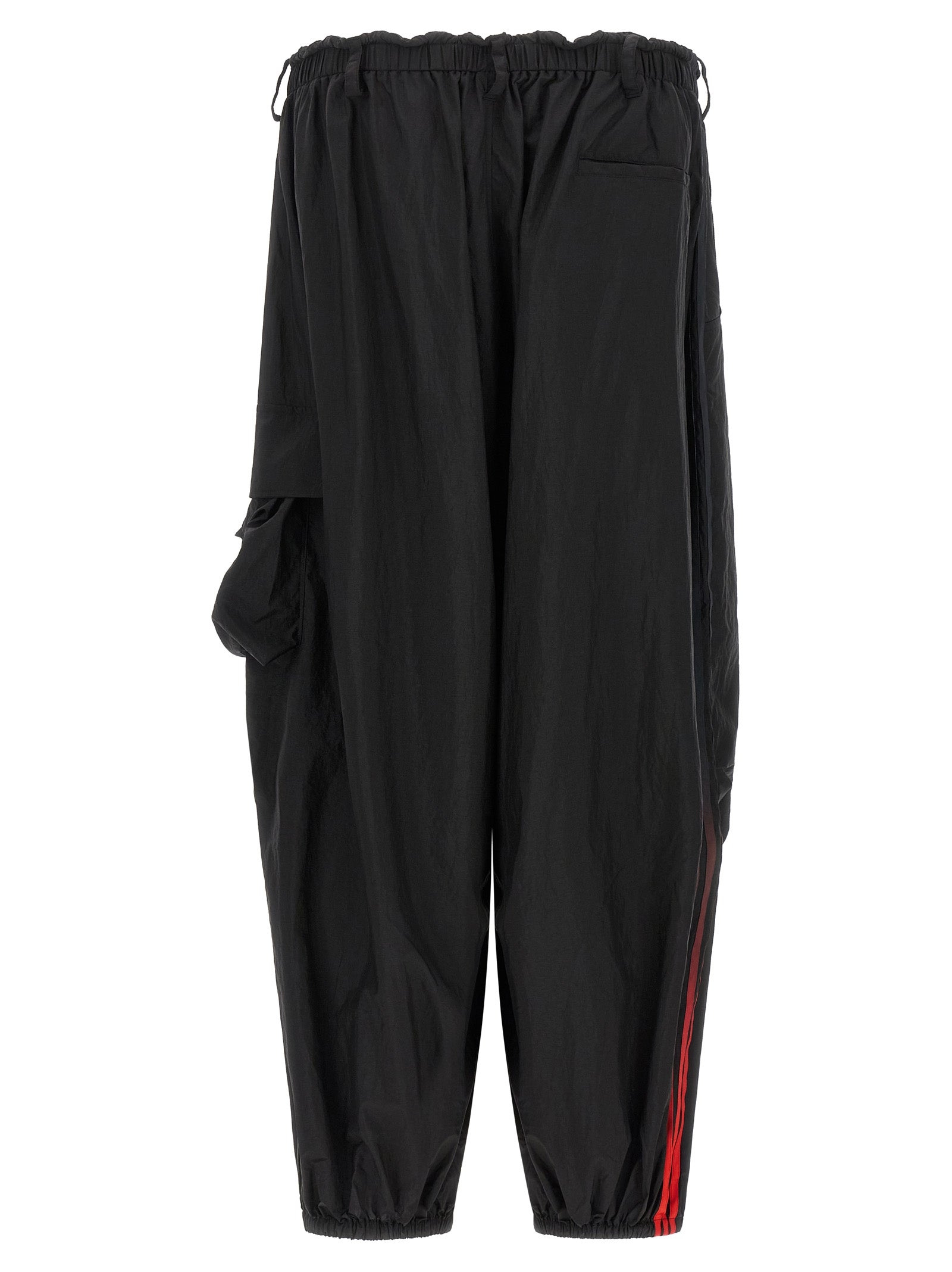 Y-3 Schwarze Cargohose aus Nylon