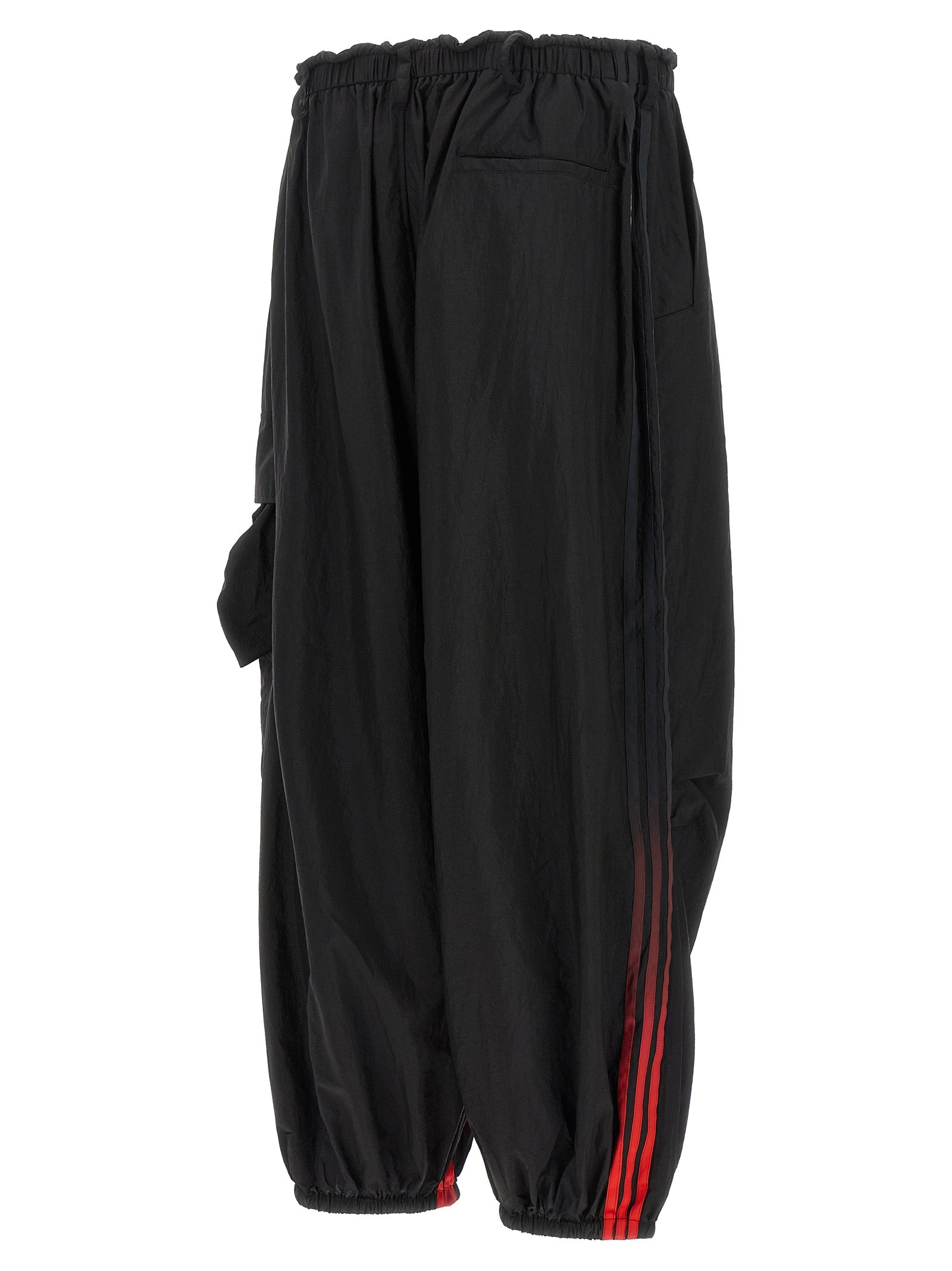 Y-3 Schwarze Cargohose aus Nylon