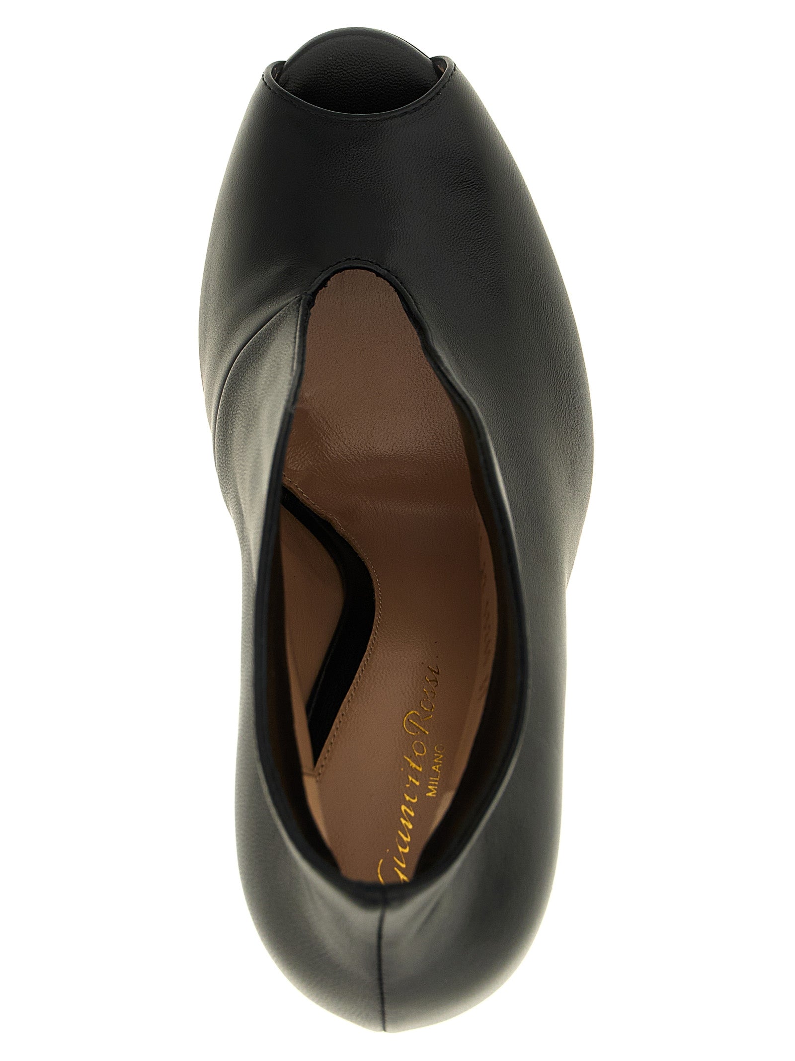 Gianvito Rossi Schwarze Stiefeletten aus Lammleder