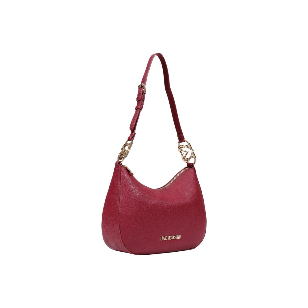 Love Moschino Lila Handtasche aus Polyethylen