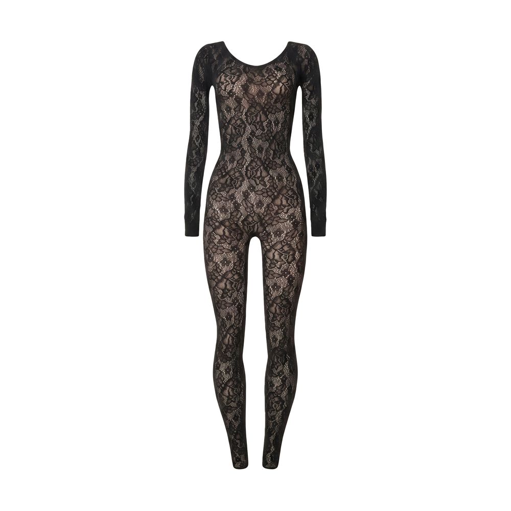 Wolford Schwarzer Polyamid-Jumpsuit