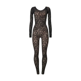 Wolford Schwarzer Polyamid-Jumpsuit