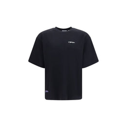 Off-White Schwarzer Baumwoll-Sportswear-Artikel