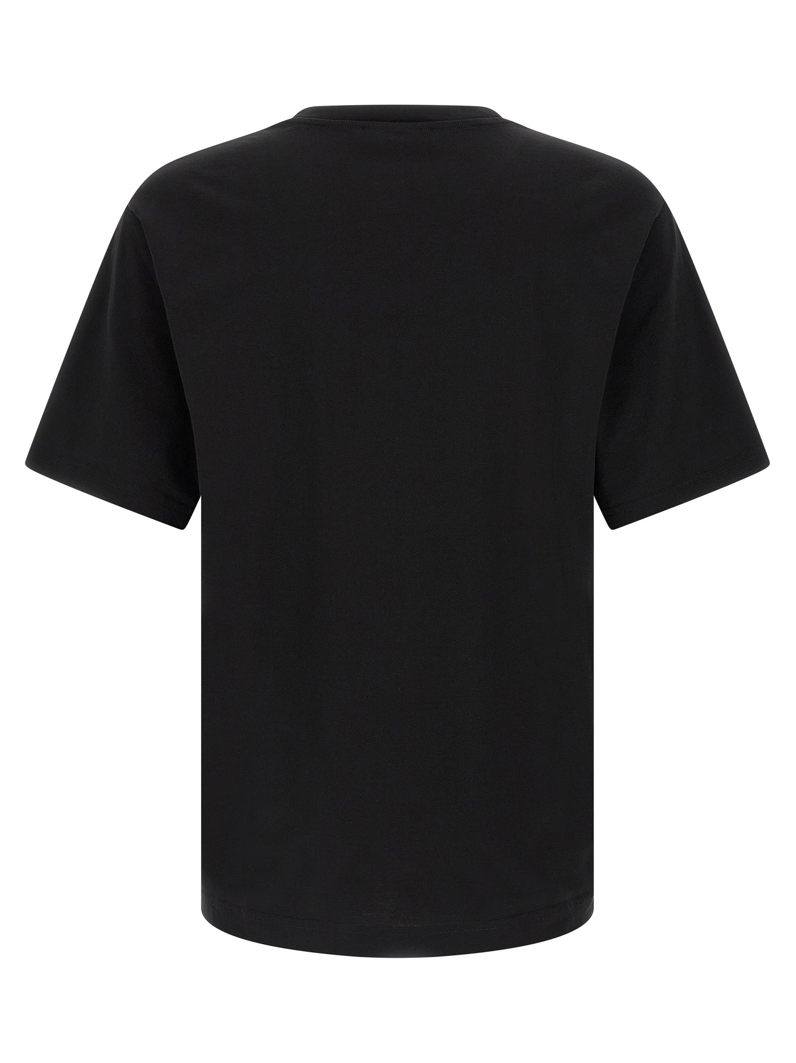 Dolce & Gabbana Schwarzes Baumwoll-T-Shirt