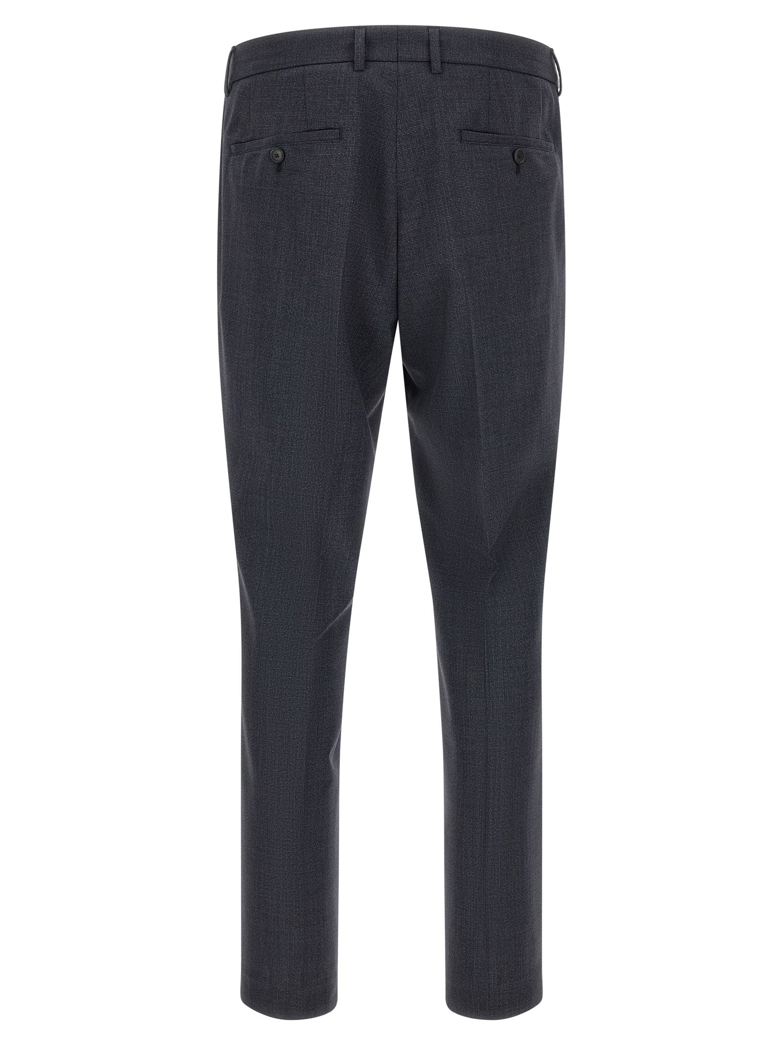 Hugo Boss Blaues Zweiteiler-Anzug aus Polyester