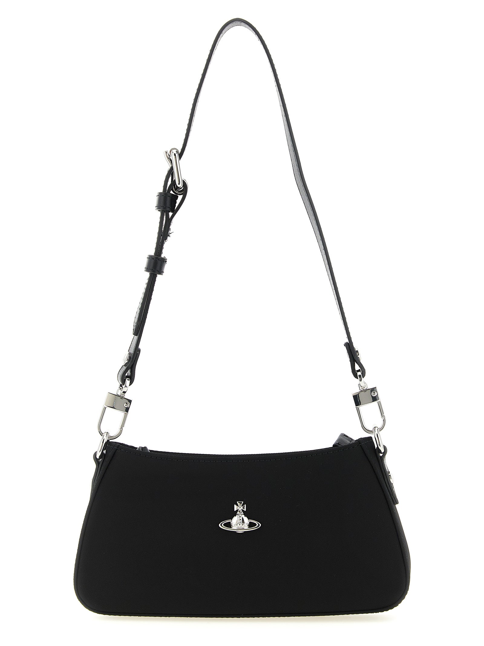 Vivienne Westwood Schwarze Schultertasche aus Polyester