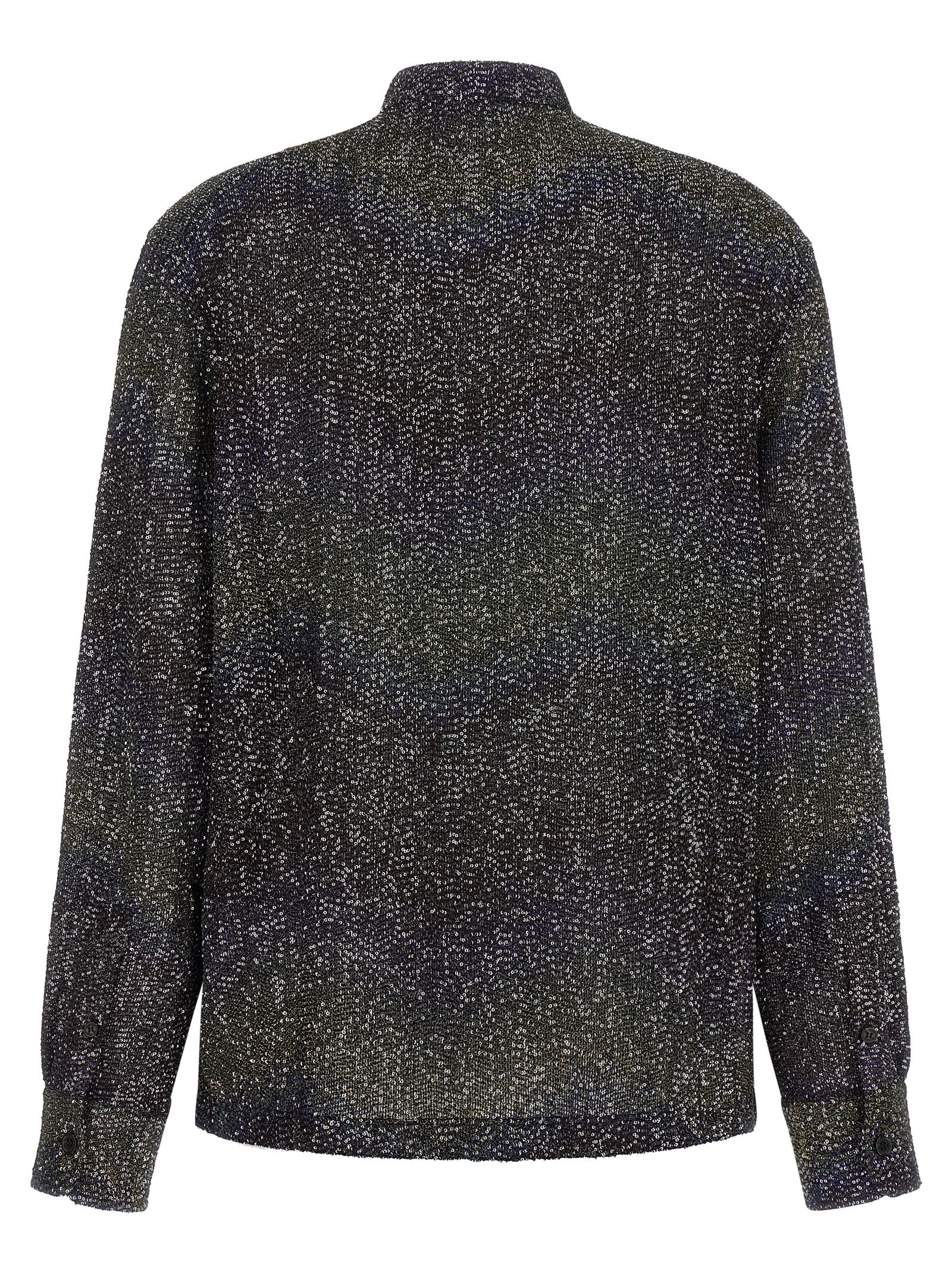 Missoni Mehrfarbige Strickjacke aus Polyamid