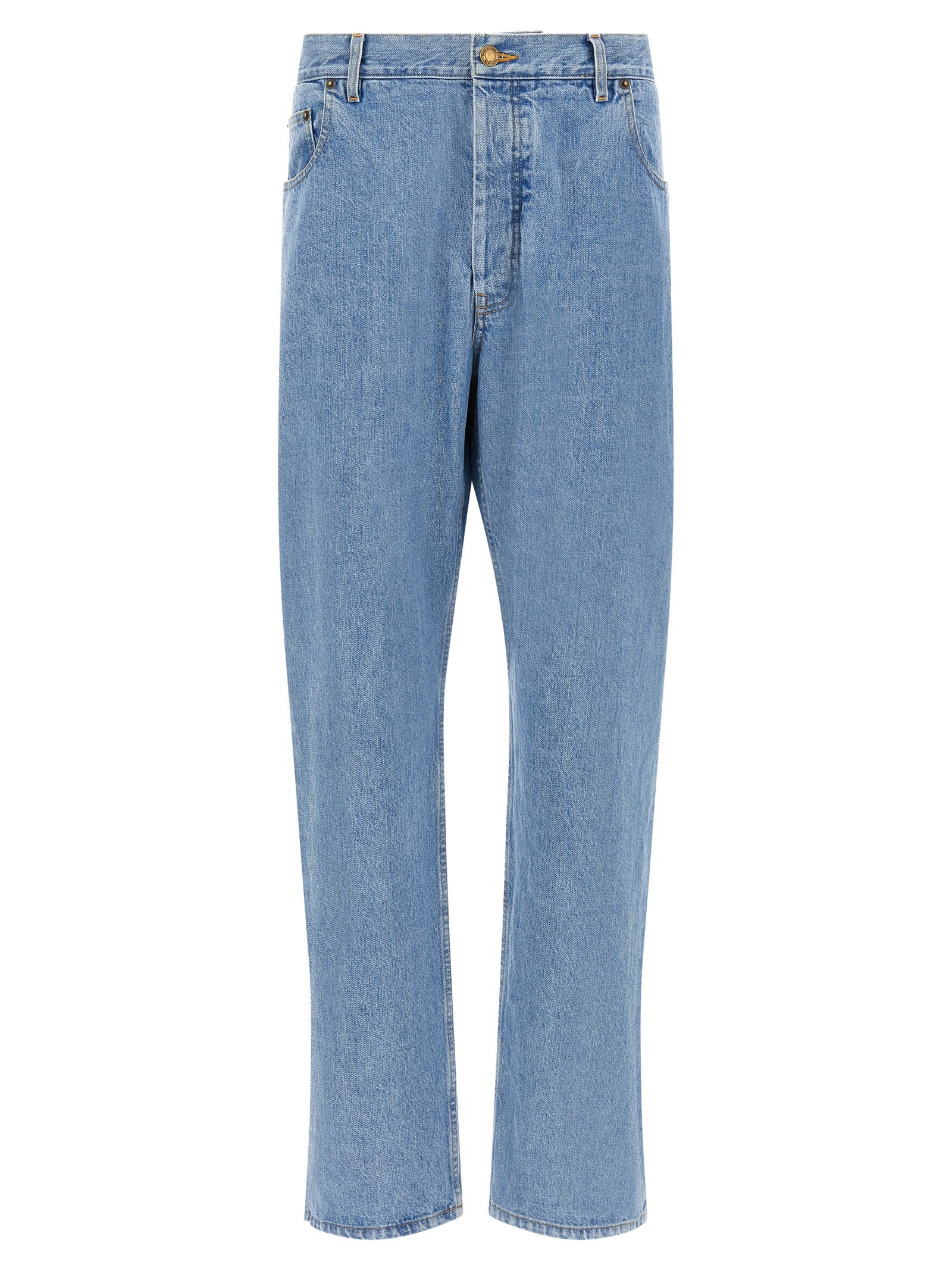Thom Browne Blaue Jeans aus Baumwolle im geraden Schnitt