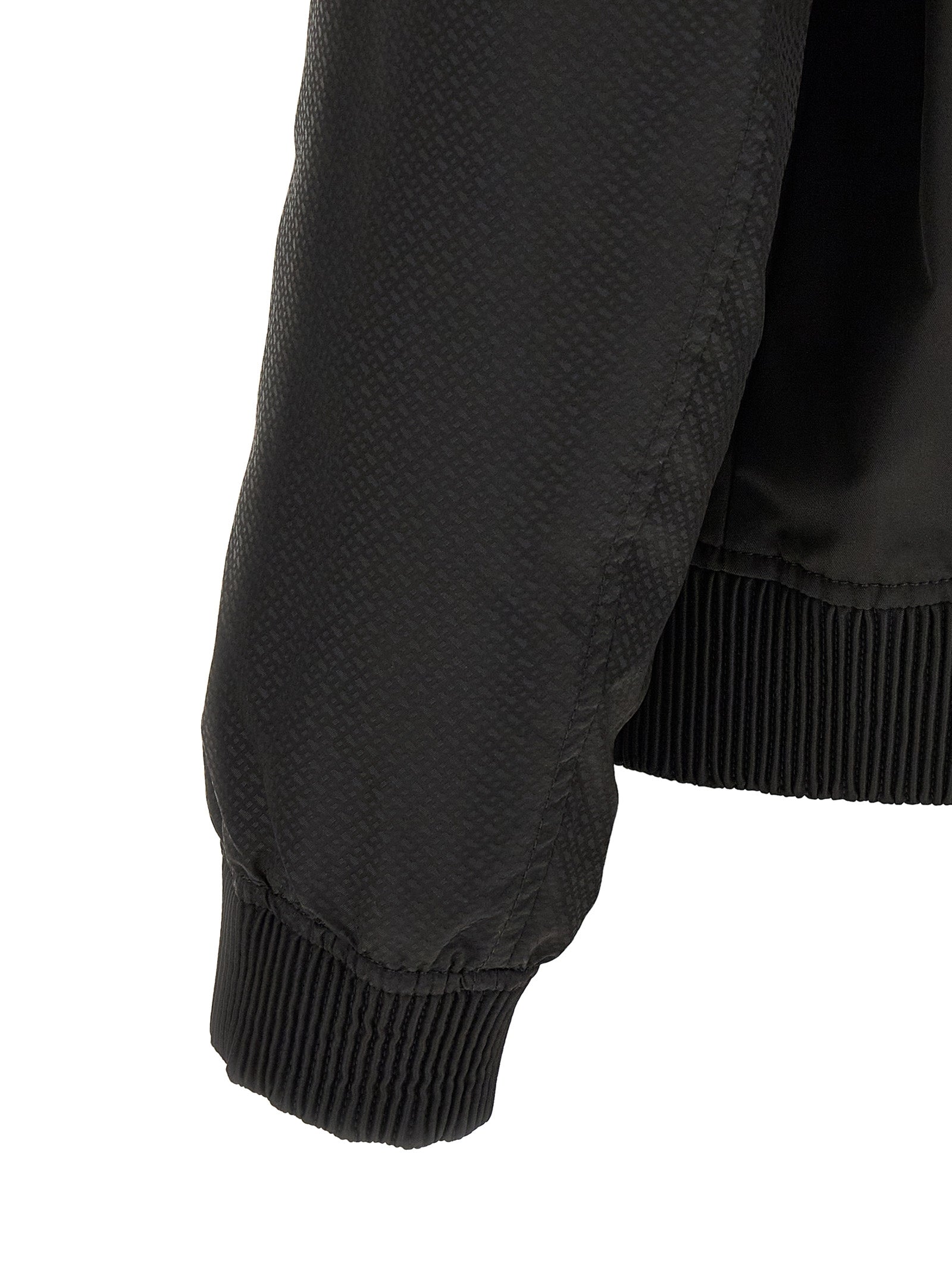 Hugo Boss Schwarzer Bomber aus Polyester