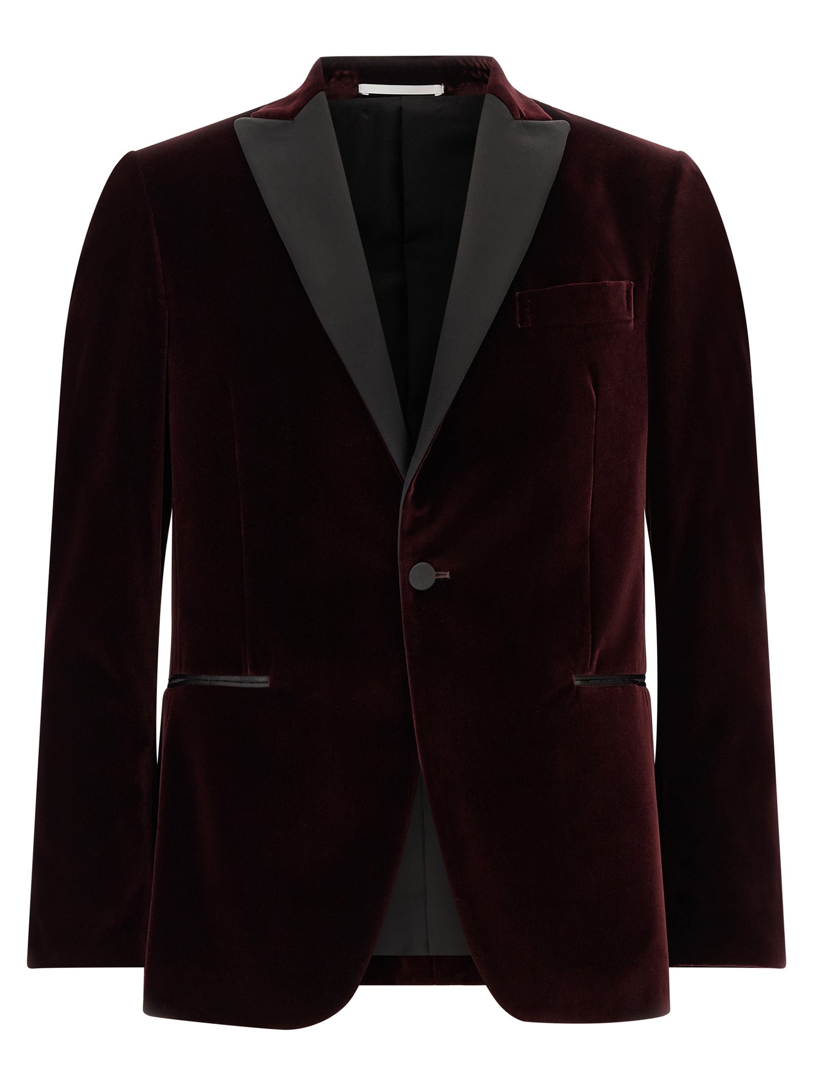 Pal Zileri Bordeaux Baumwoll-Sakko