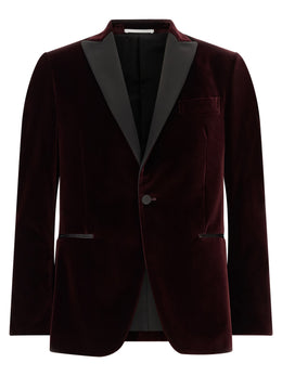 Pal Zileri Bordeaux Baumwoll-Sakko