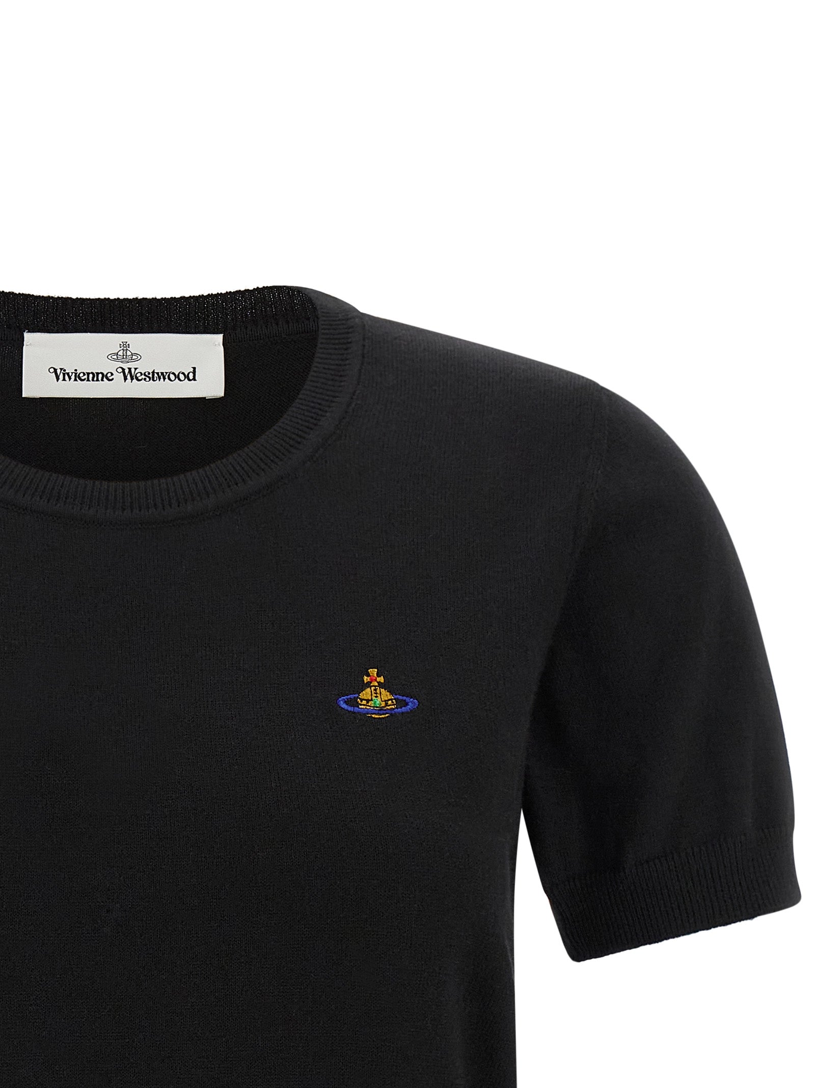Vivienne Westwood Schwarzer Baumwollcardigan