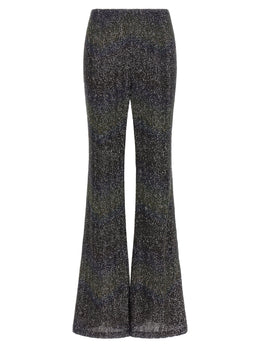 Missoni Mehrfarbige Polyamid-Schlaghosen