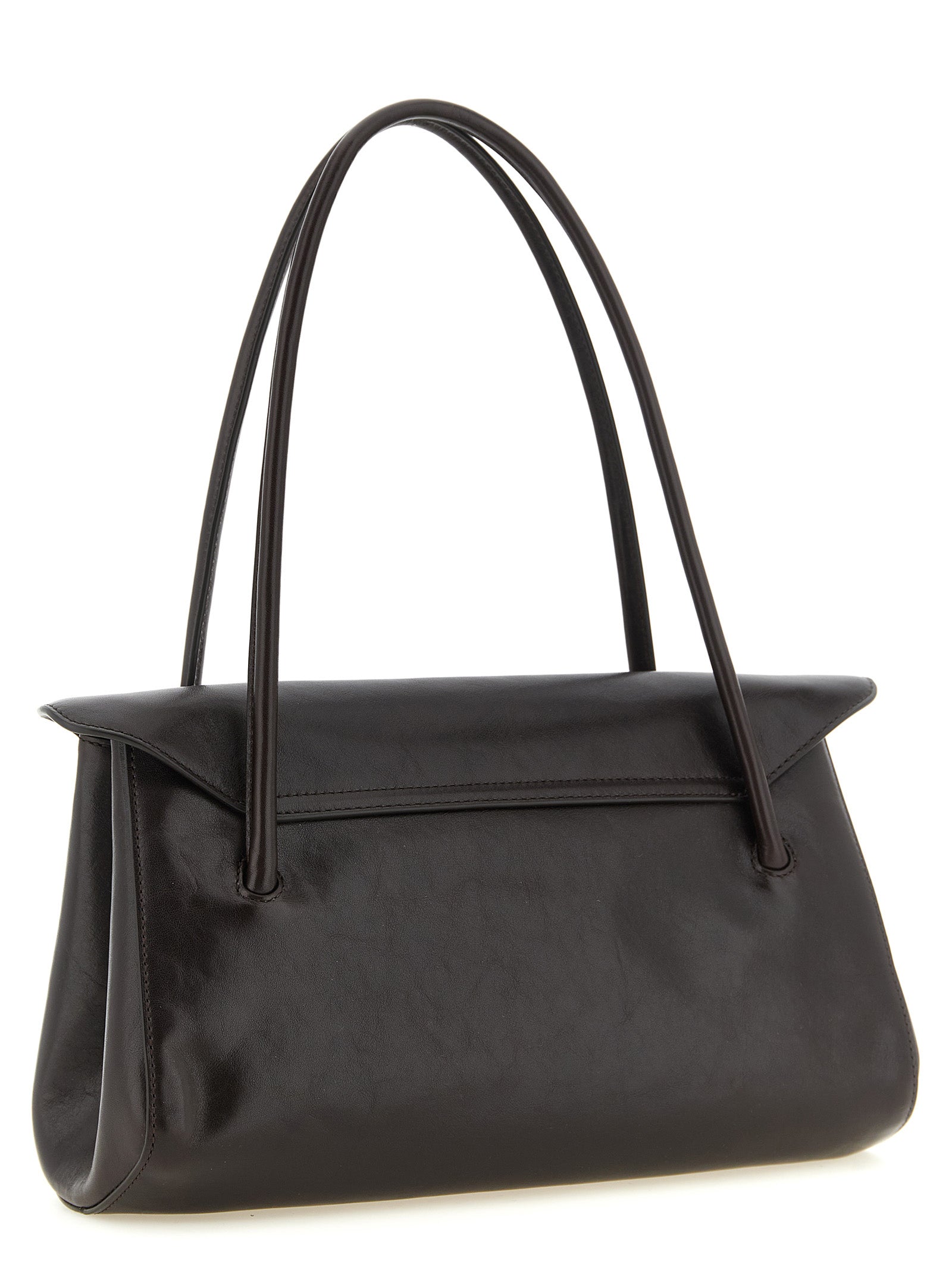 Marni Braunes Kalbsleder Damen Crossbody Tasche