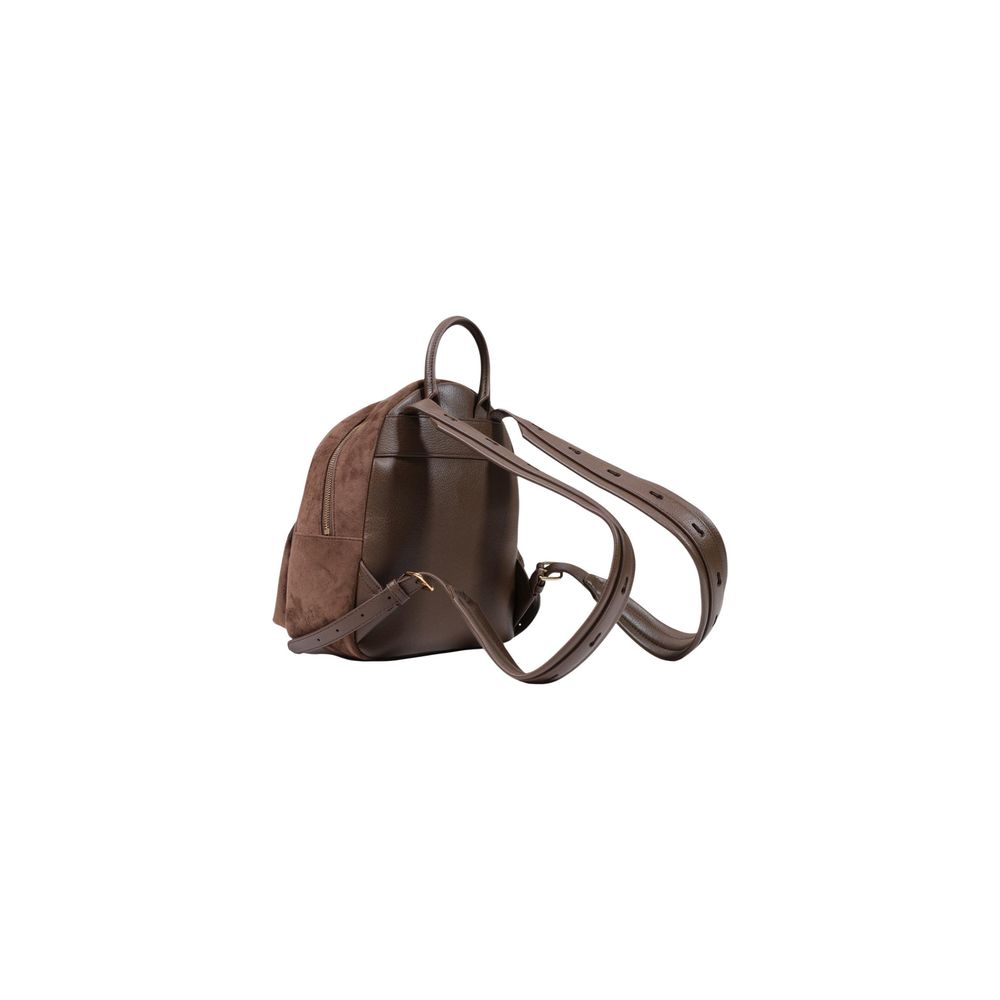 Love Moschino Brauner Rucksack aus Polyester