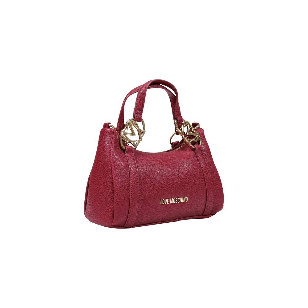 Love Moschino Lila Handtasche aus Polyethylen